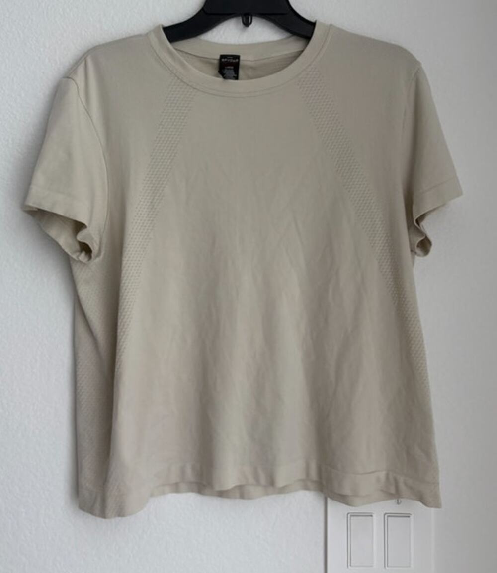 Womens Spyder Nude Seamless Soft T-Shirt